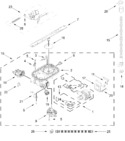 Diagram for Pump, Washarm And Motor Parts