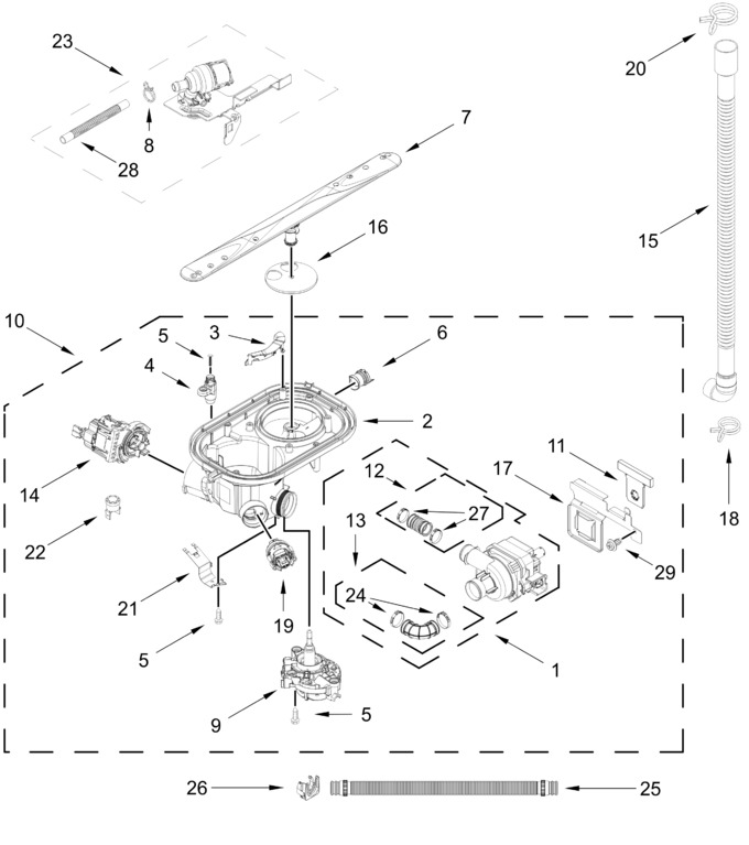 Diagram for WDTA50SAKZ4