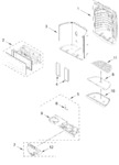 Diagram for Dispenser Front Parts