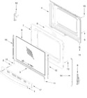 Diagram for Door Parts