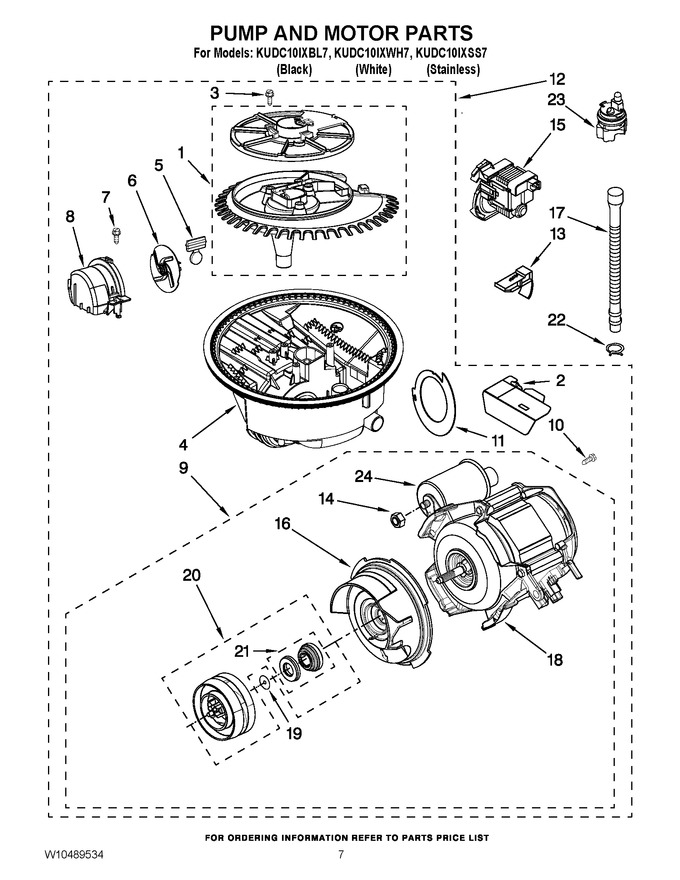 Diagram for KUDC10IXWH7