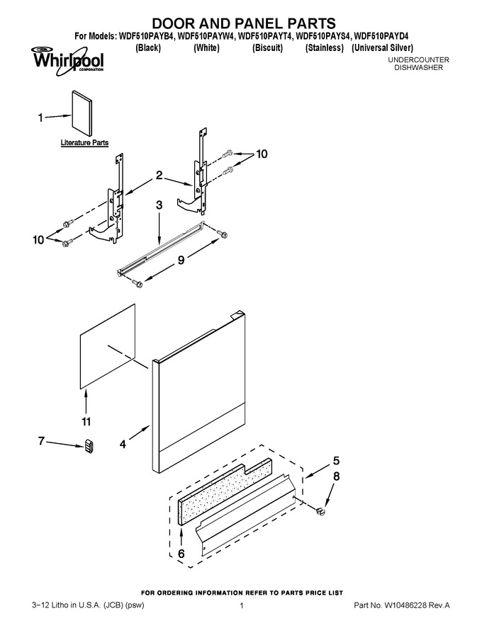 Diagram for WDF510PAYB4