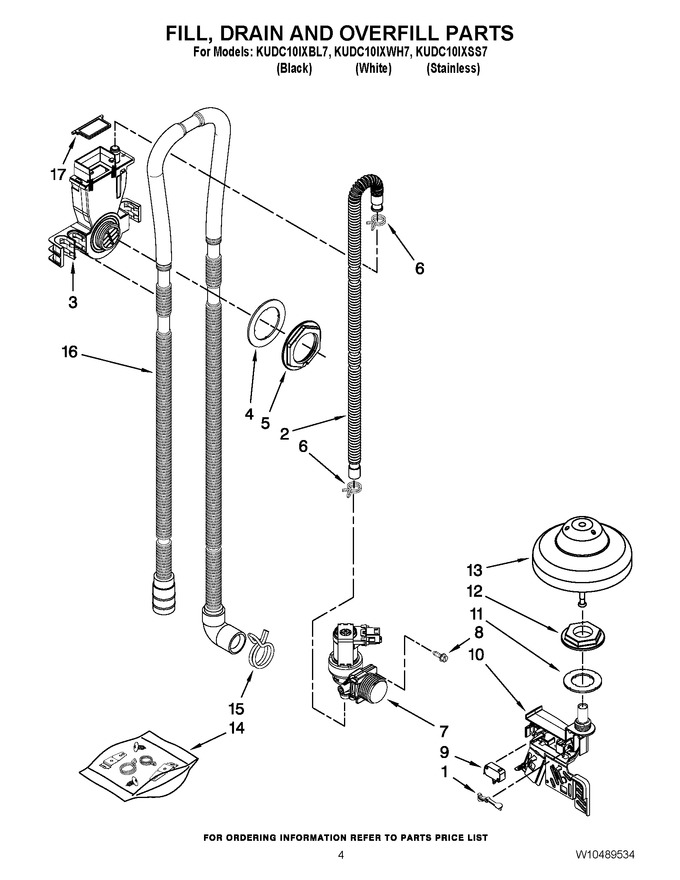 Diagram for KUDC10IXWH7