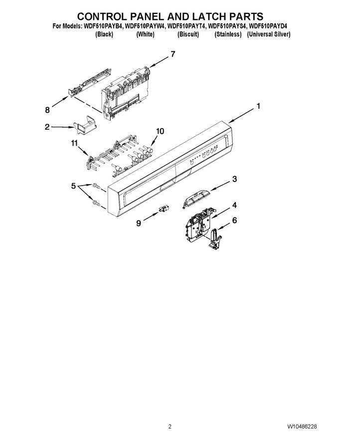 Diagram for WDF510PAYB4