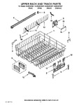 Diagram for 09 - Upper Rack And Track Parts