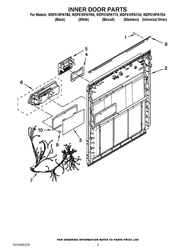 Diagram for WDF510PAYD4
