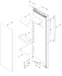 Diagram for Refrigerator Door Parts