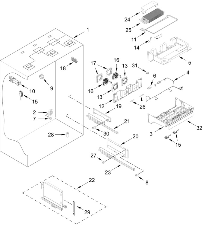 Diagram for KBFN536SPS00