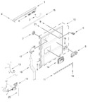 Diagram for Control Panel And Inner Door Parts