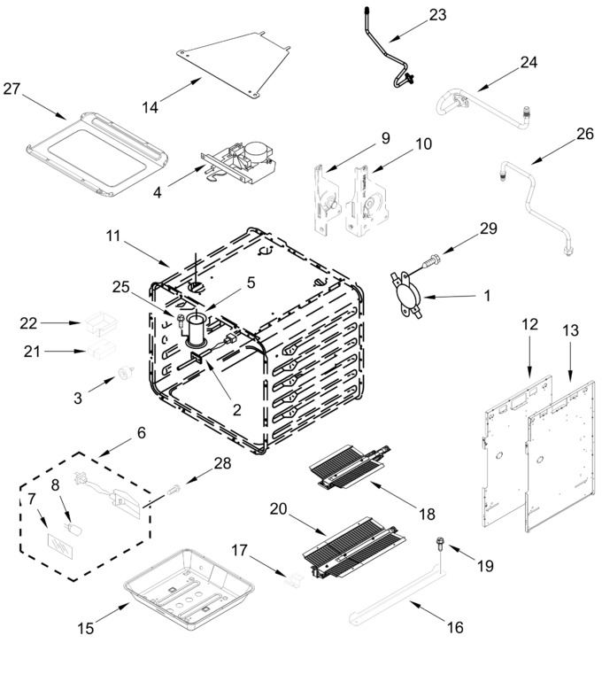 Diagram for JGRP430HL07