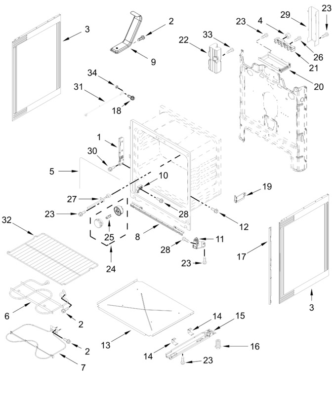 Diagram for YWFES3330RW2