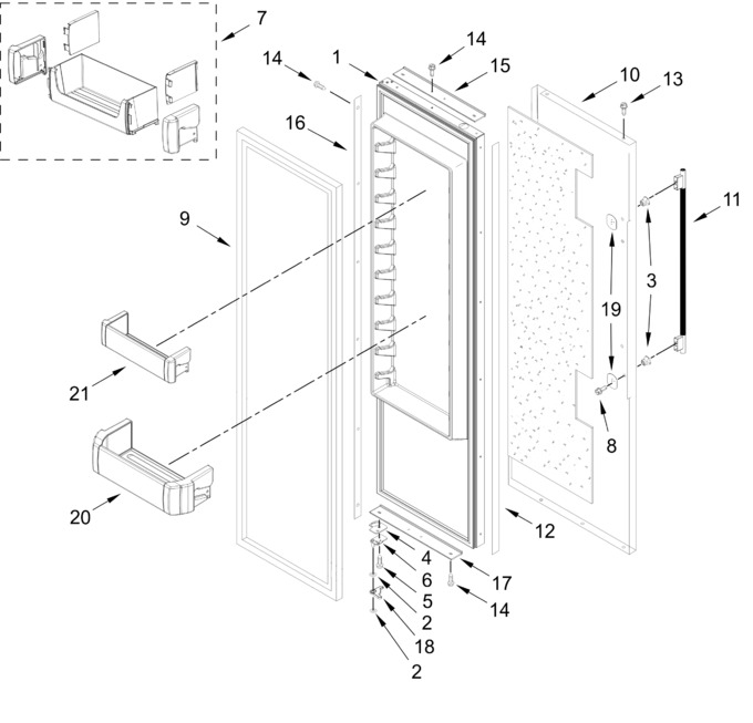 Diagram for KBSD742SPS00