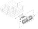 Diagram for Lower Rack Parts