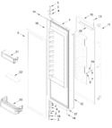 Diagram for Refrigerator Door Parts