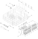 Diagram for Lower Rack Parts