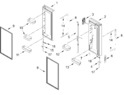 Diagram for Refrigerator Door Parts