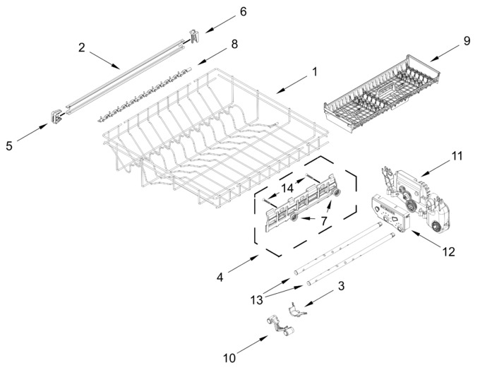 Diagram for KDTS424SPS1