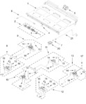 Diagram for Burner Box And Orifice Holder Assembly Parts