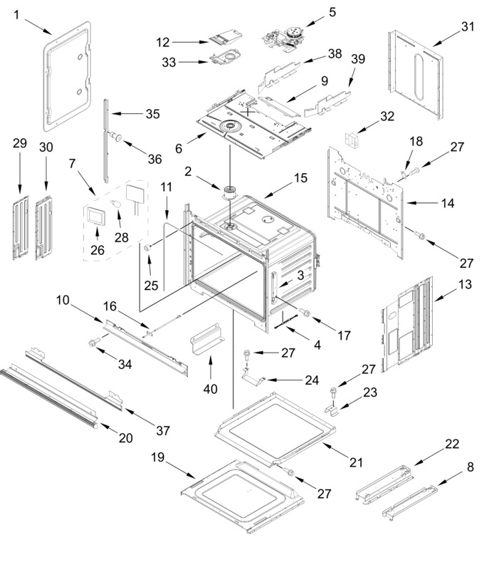 Diagram for WOEC3030LS05