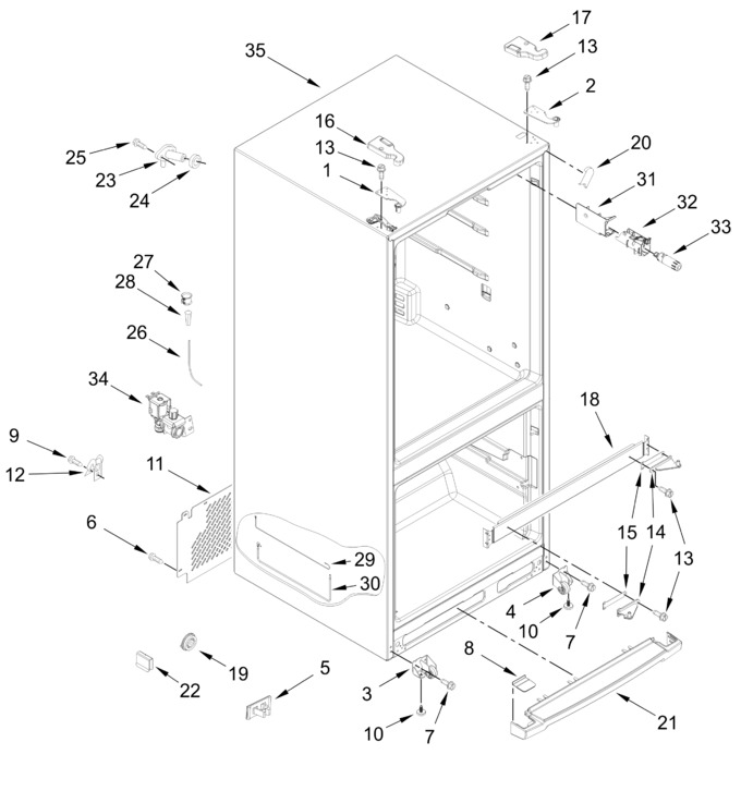 Diagram for WRF560SMHZ07