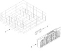Diagram for Lower Rack Parts