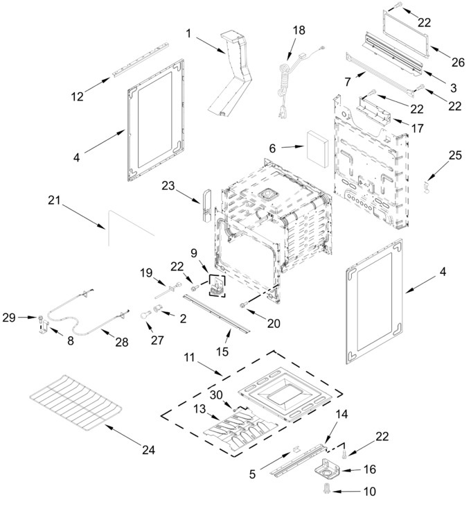 Diagram for WFGS2030RS0