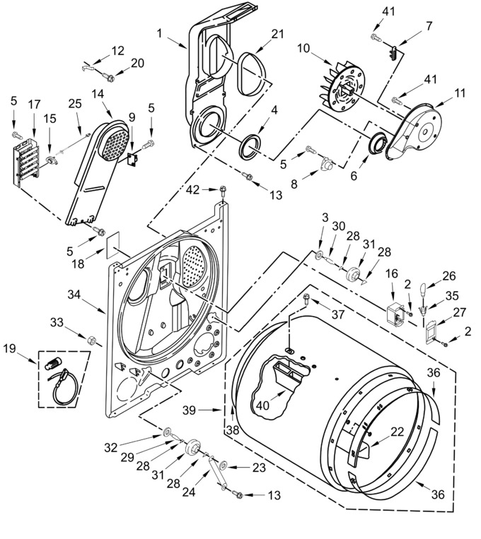 Diagram for WED4307SW1