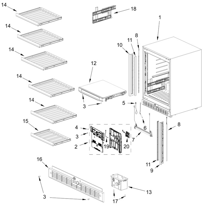 Diagram for JUWFR242HL02