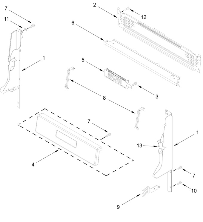 Diagram for WFGS3030RW0