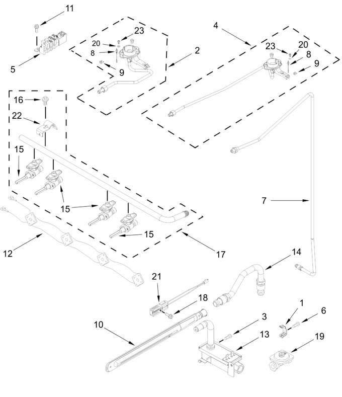 Diagram for WFGS3030RW0