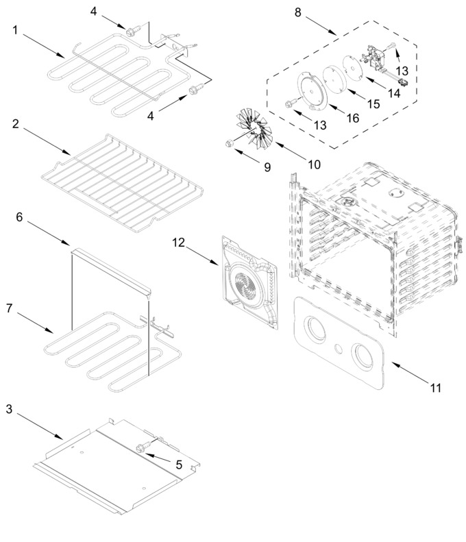 Diagram for WOEC5030LW05