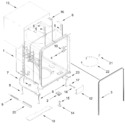 Diagram for Tub And Frame Parts