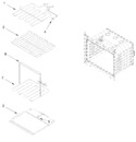Diagram for Internal Oven Parts