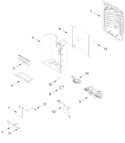 Diagram for Dispenser Front Parts