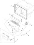 Diagram for Freezer Liner Parts