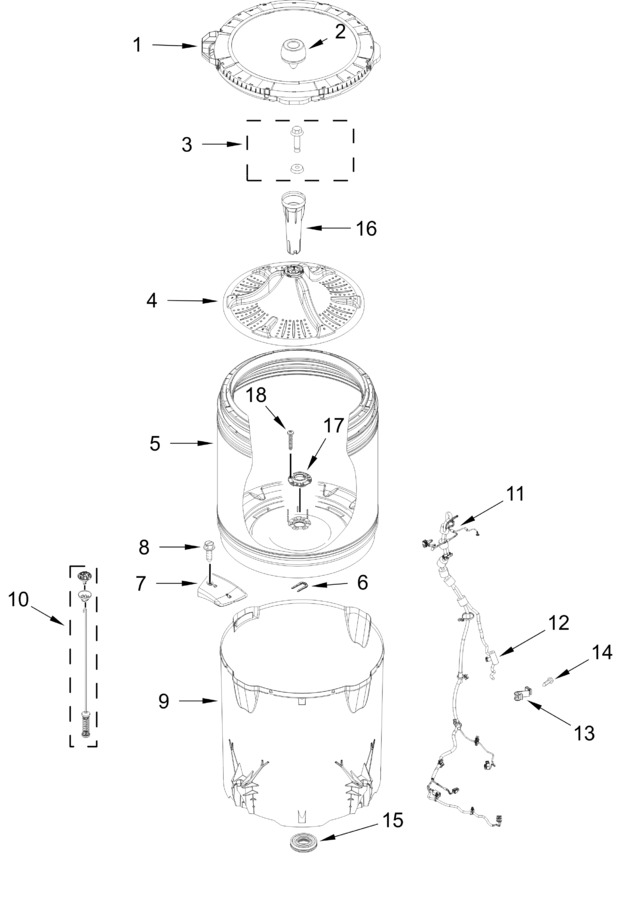 Diagram for MTW3805TW0