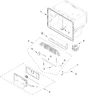 Diagram for Freezer Liner Parts