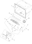 Diagram for Freezer Liner Parts