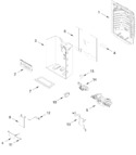 Diagram for Dispenser Front Parts