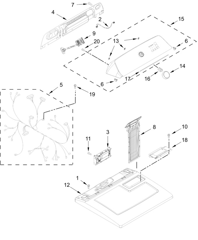 Diagram for YWED4105SW2