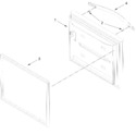 Diagram for Freezer Door Parts