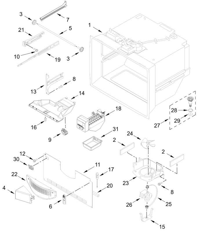 Diagram for WRB322DMBM08