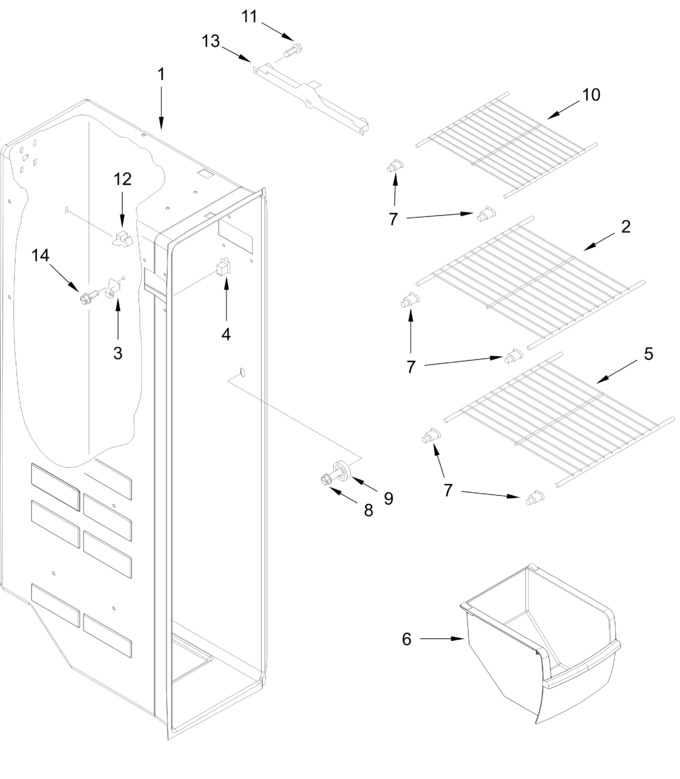 Diagram for WRS335SDHM08