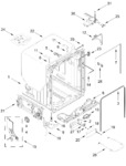 Diagram for Tub And Frame Parts