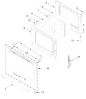 Diagram for Door Parts