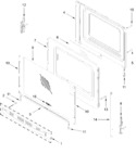 Diagram for Door Parts
