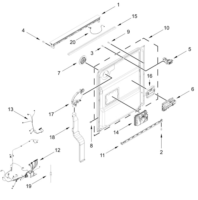 Diagram for KDTS624SPS1
