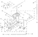 Diagram for Pump, Washarm And Motor Parts