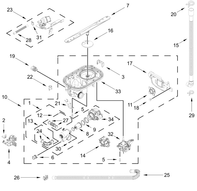Diagram for KDTS624SPS1