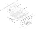 Diagram for Upper Rack And Track Parts